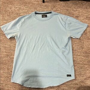 Hollister Light Blue Men's Short Sleeve Tee
